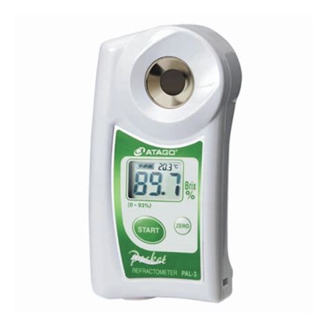 atago palette digital refractometer|atago digital refractometer manual.